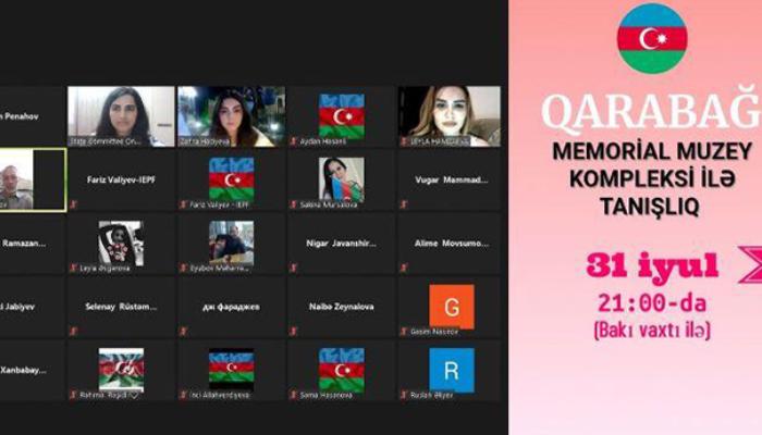 “Qarabağ” memorial muzey kompleksinin layihəsi müzakirə olundu