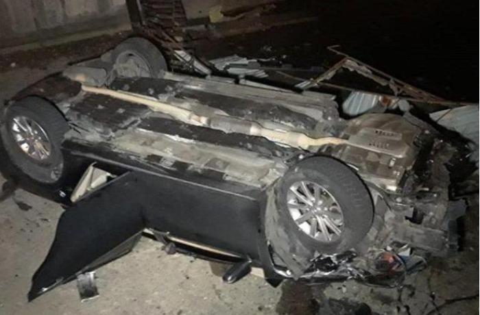 Mingəçevirdə zəncirvarı yol qəzası olub - FOTO