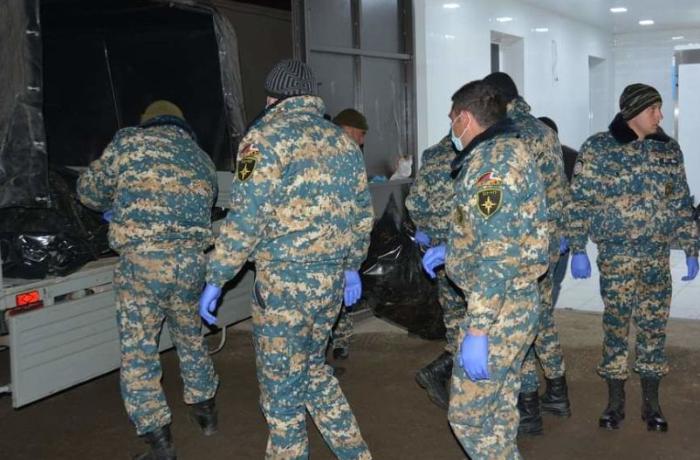 Azerbaijan hands over 95 bodies of more Armenian servicemen to oside
