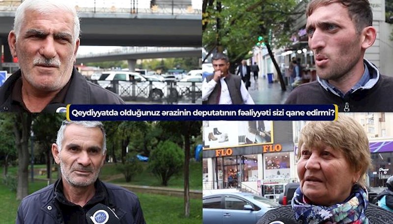 Qeydiyyatda olduğunuz ərazinin deputatının fəaliyyəti sizi qane edirmi?