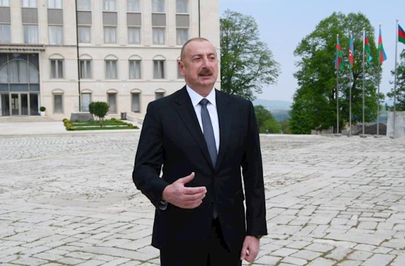 Aliyev: Azerbaycan'ı stratejik projenin dışında bırakmak isteyenlerin hevesleri kursaklarında kalacak