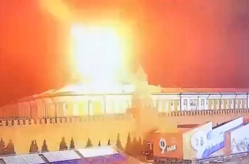 Ukraine attacked the Kremlin? - Video