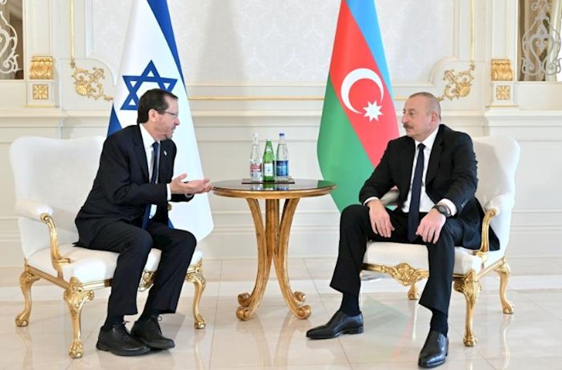 Azərbaycan və İsrail prezidentlərinin görüşü başladı