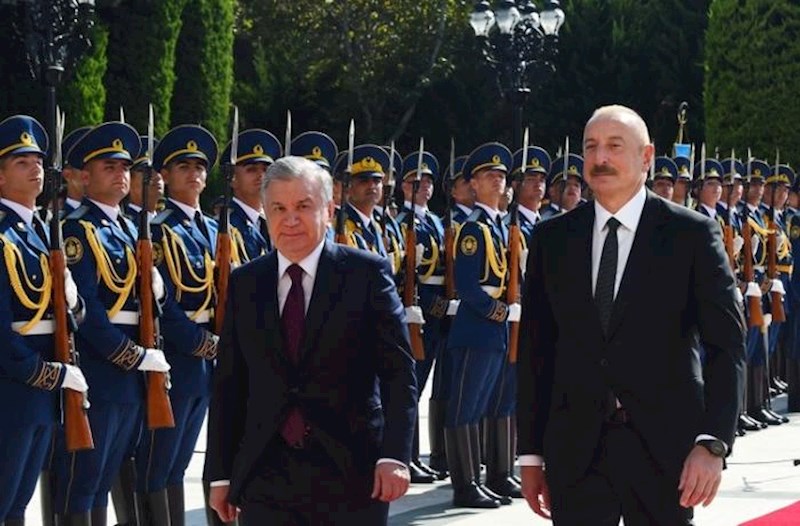 Official welcome ceremony held for Shavkat Mirziyoyev