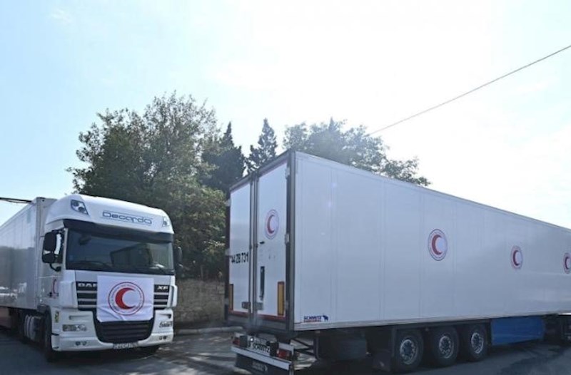 Азербайджанское Общество Красного Полумесяца направило гуманитарную помощь жителям Карабаха армянского происхождения