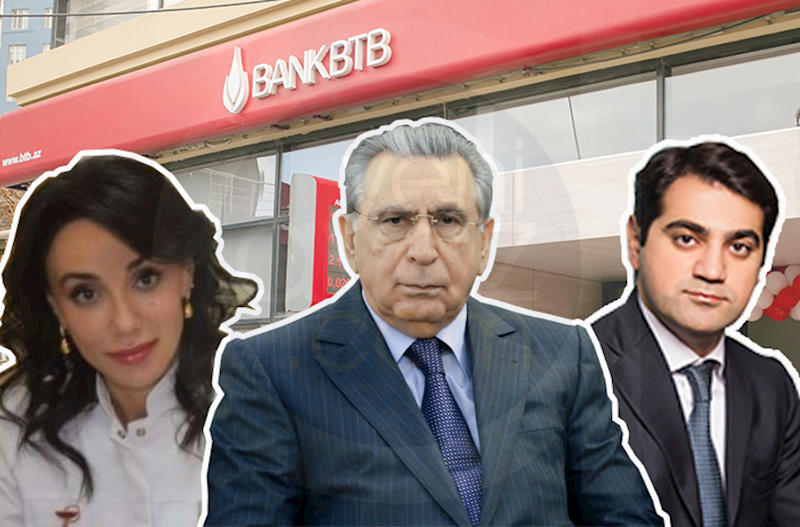 The bank owned by members of Ramiz Mehdiyev's family suffered a large loss