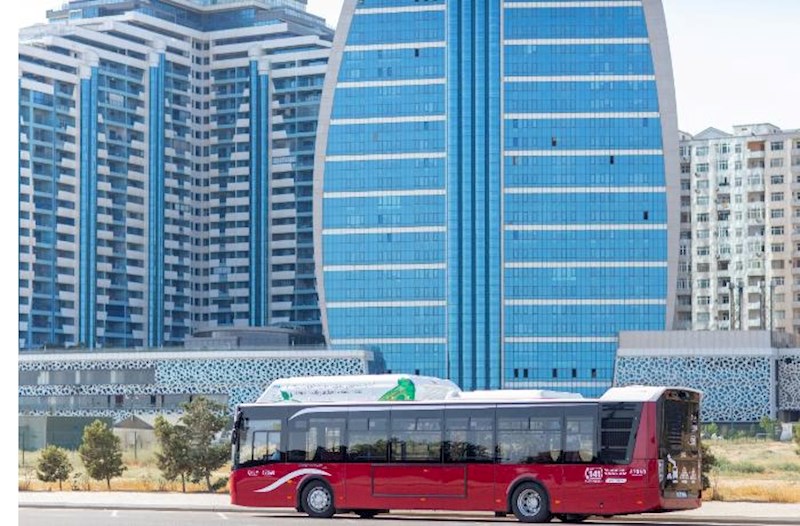 Bakıda bu marşrutun avtobusları yeniləndi