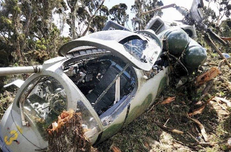 Keniyada helikopter qəzaya uğradı, Müdafiə Qüvvələrinin rəisi həlak oldu