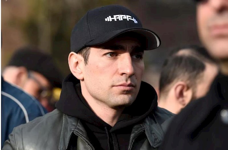 Ermənistanın eks-prezidentinin oğlu da etiraz aksiyasında saxlanıldı