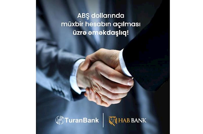 TuranBank has opened a correspondent account in US dollars with Habib American Bank