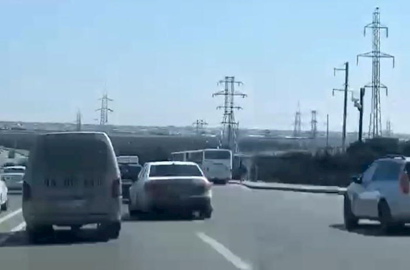 Suraxanıda “Mercedes”lərlə yarışan sürücülər saxlanıldı – Video