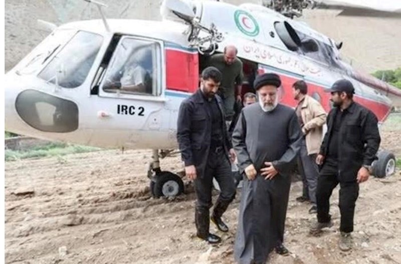 İran Prezidentinin helikopteri qəza enişi edib