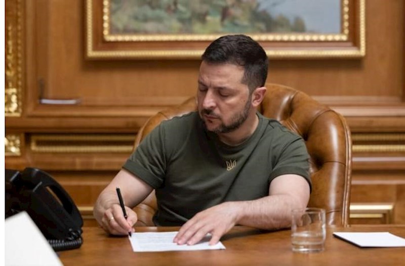 Zelenski Rusiyaya qarşı yeni sanksiyalar tətbiq etdi