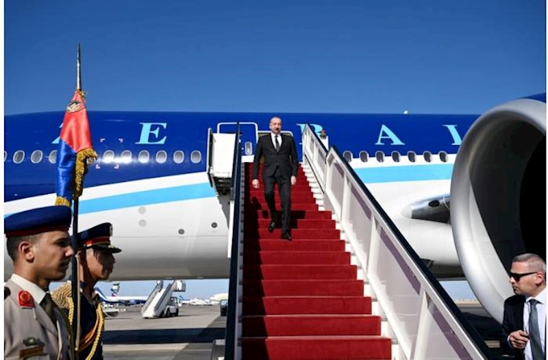 Prezident Misirdə səfərdədir – Fotolar