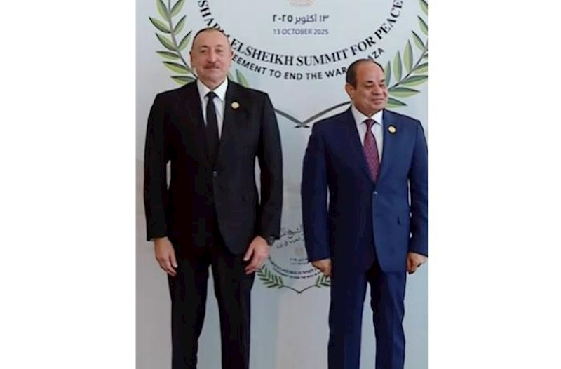 İlham Əliyev Yaxın Şərq Sülh Sammitində iştirakı ilə bağlı yeni paylaşım etdi