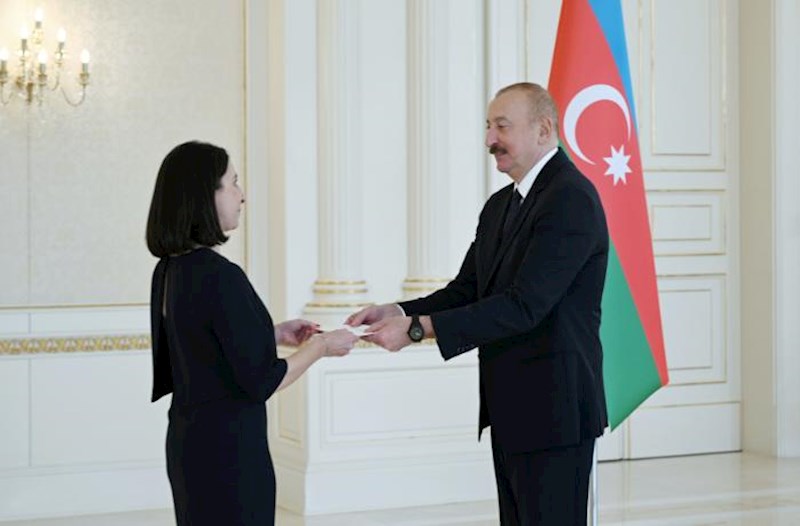 İlham Əliyev Fransanın yeni səfirini qəbul etdi – Fotolar