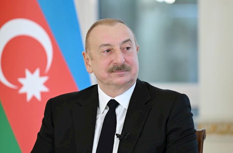 Prezident Qazaxıstan mediasına müsahibə verdi
