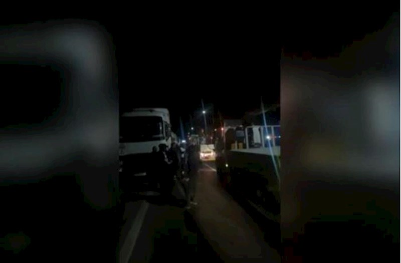 Ermənistanda sürücülər Gürcüstan sərhədinə gedən yolları bağladı