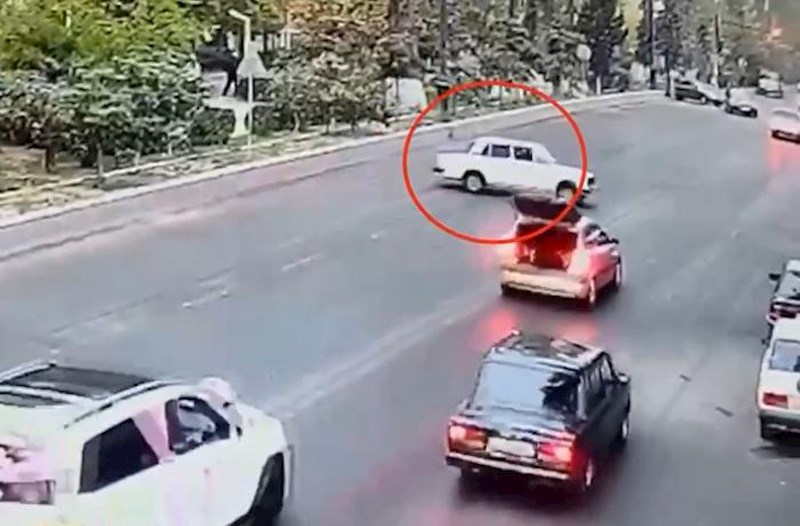 Toy karvanında avtoxuliqanlıq edən sürücü saxlanıldı – Video