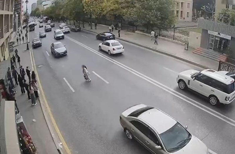 Piyadaların vurulduğu qəzalar... – Video