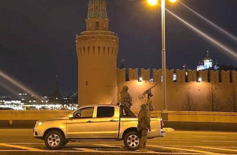 Ukrayna dronları Moskvada partladı
