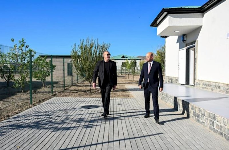 Prezident Zəngilanın Ağalı kəndinin 2-ci mərhələsinin və Məmmədbəyli kəndinin açılışlarında