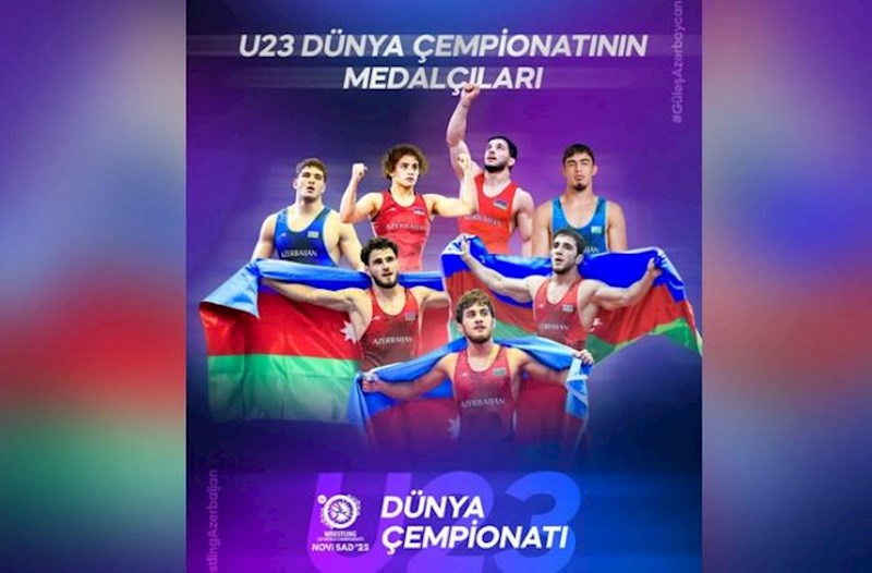 Güləşçilərimiz U-23 dünya çempionatında tarixi uğura imza atdı