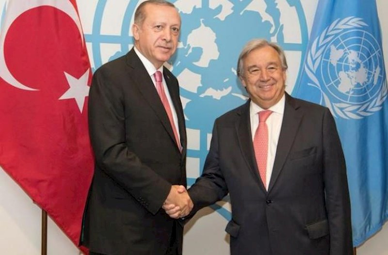 Ərdoğan Quterreşə Atatürk mükafatını təqdim edəcək