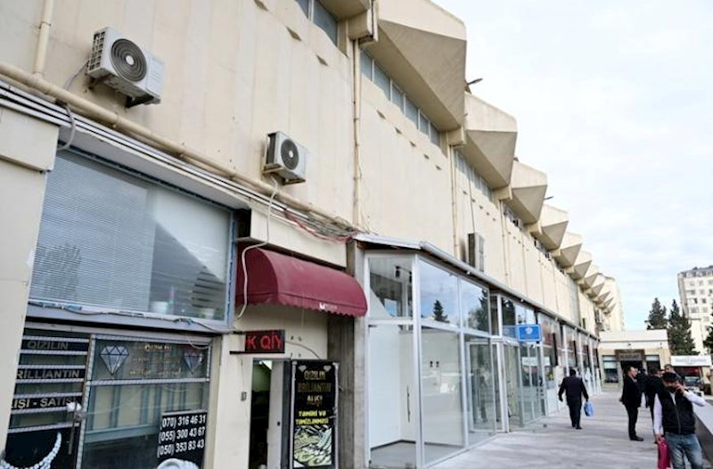 “Moskva” univermağında qanunsuz təmir işləri aparılıb – Rəsmi