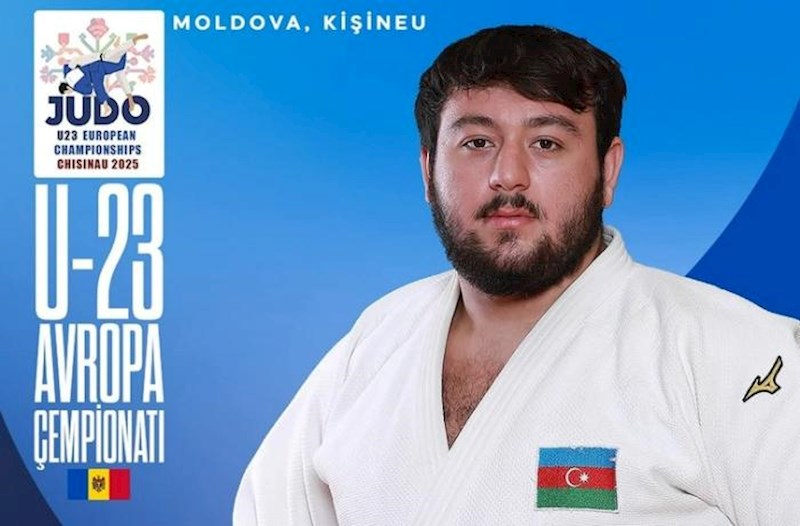 Daha bir cüdoçumuz Avropa çempionu oldu