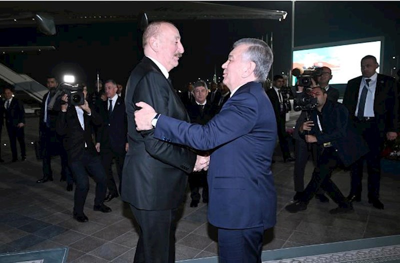 Prezidentin Özbəkistana səfəri başa çatıb – Fotolar