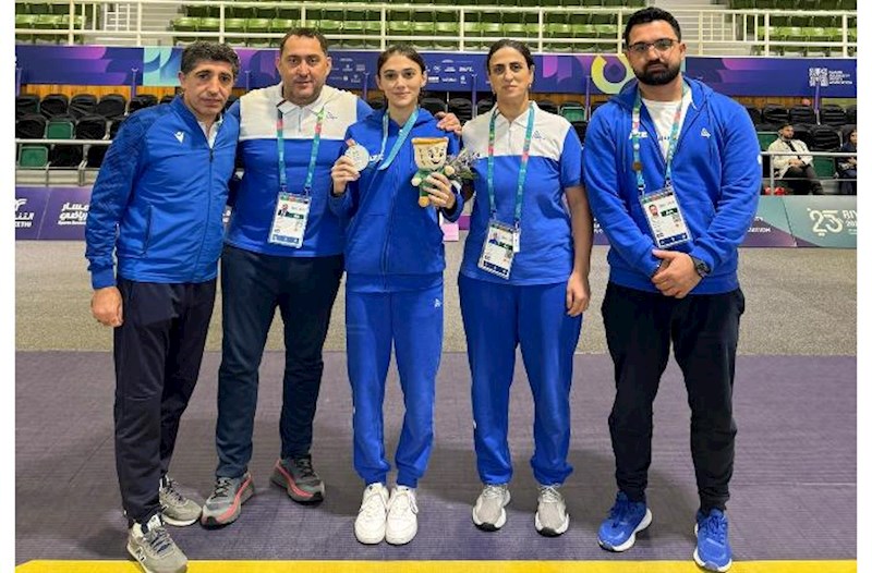 Azərbaycan taekvondoçusu İslamiadada gümüş medal qazanıb