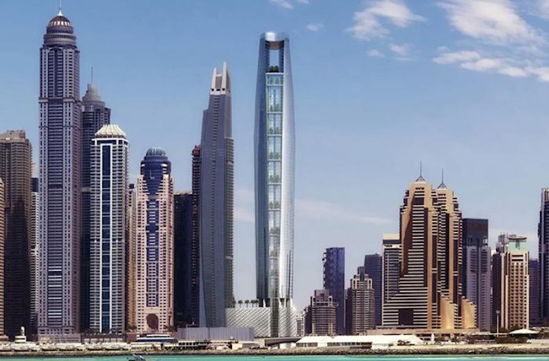 Dubayda dünyanın ən hündür oteli açıldı