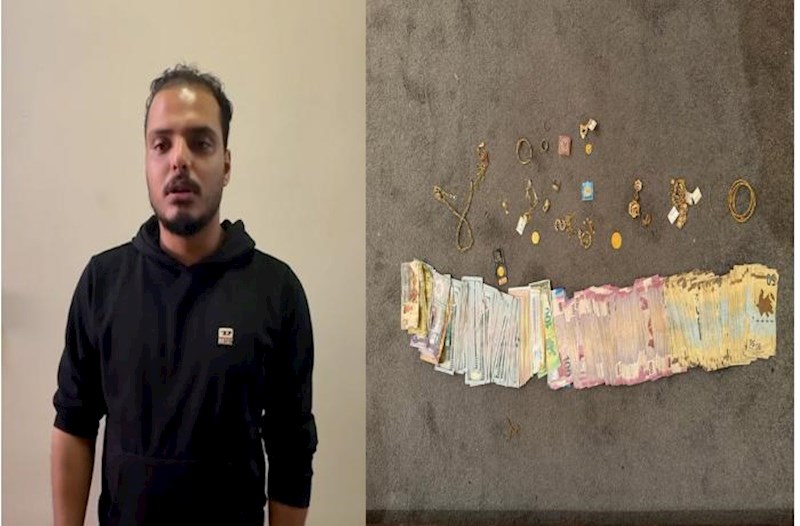 Bakıda 70 min manat oğurlayan şəxs saxlanılıb – Video