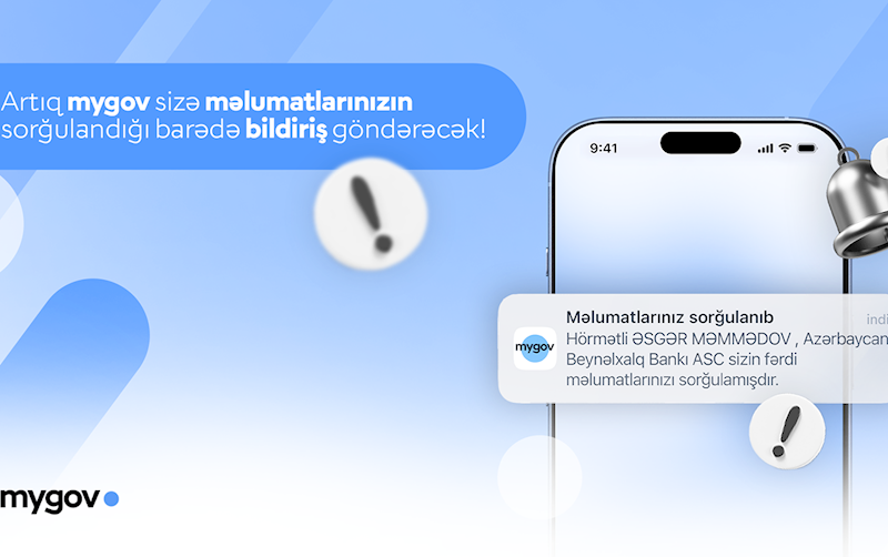 “mygov”da yenilik