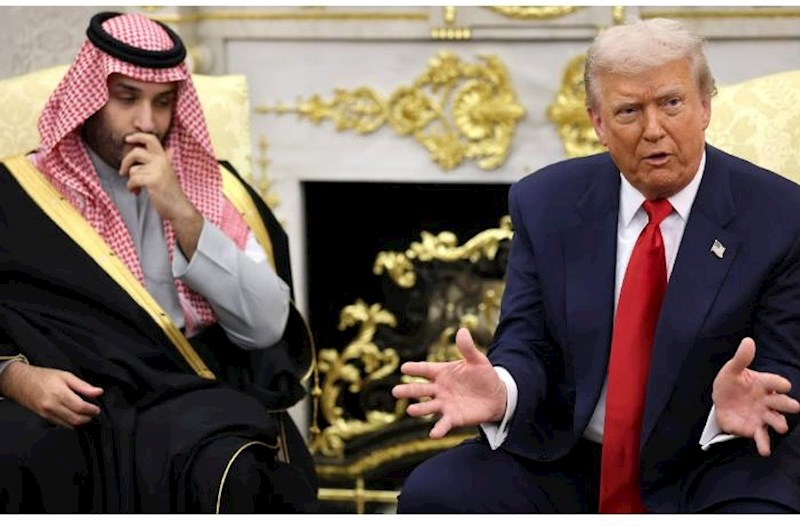 Tramp Səudiyyə Ərəbistanının vəliəhdi ilə görüşdü − 1 trilyon dollar söz verdi