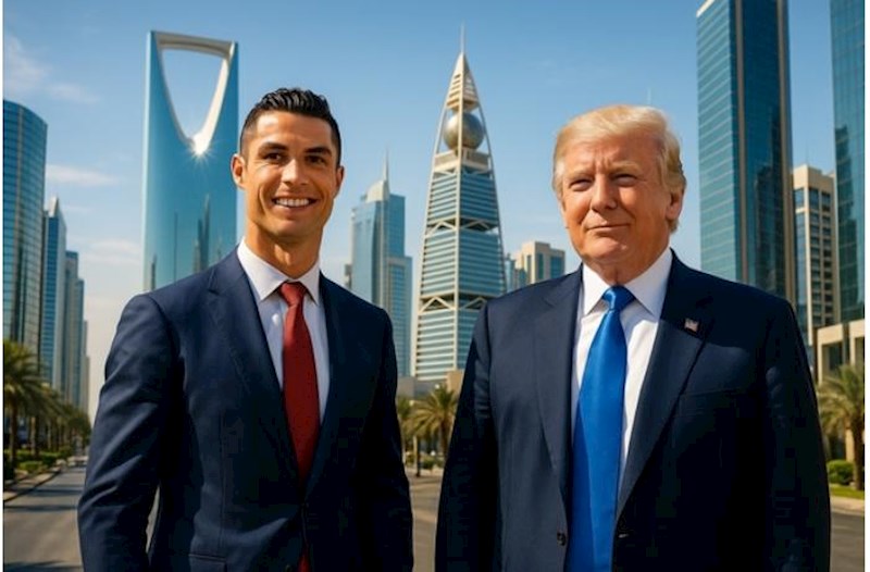 Tramp Ağ Evdə Ronaldo ilə görüşəcək