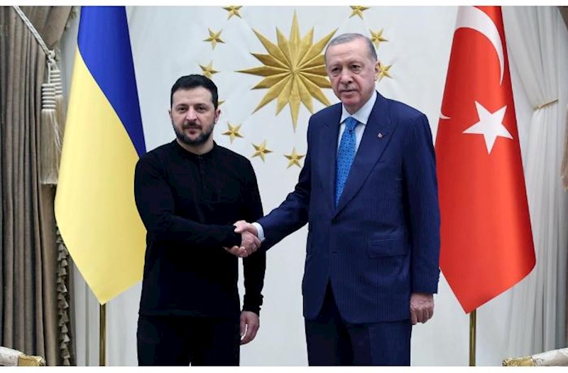 Ərdoğan Zelenski ilə görüşdü
