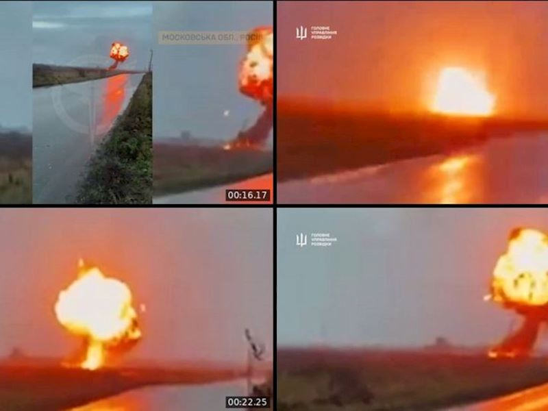 Ukrayna kəşfiyyatı “Koltsovoy” kəmərini belə partladıb – Video