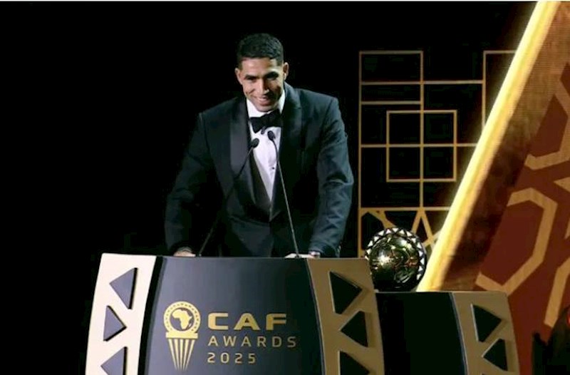 Hakimi Afrikada ilin futbolçusu seçildi