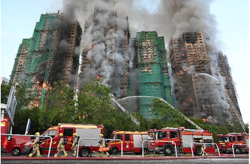 Honkonq yanğınından dəyən ziyan açıqlandı – 600 milyon dollardan çoxdur 