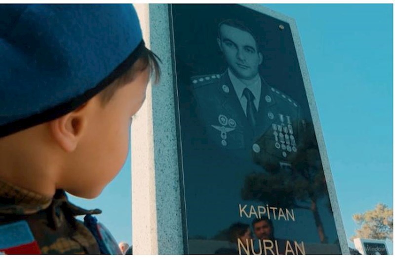 Ataları ilə adaş olan şəhid övladları – Video 