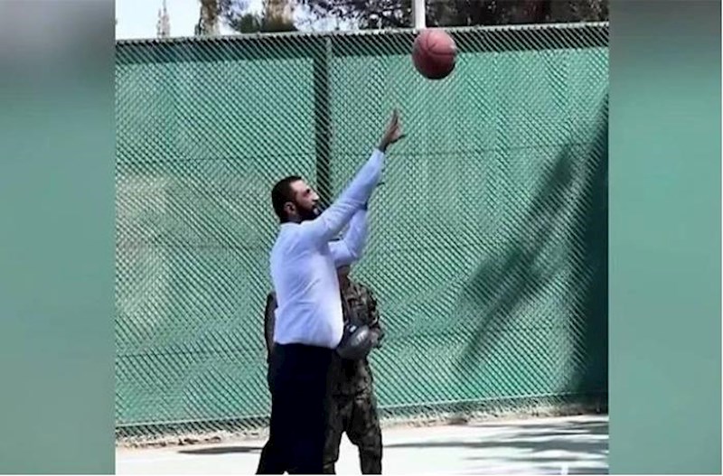 Əl-Şaraa ABŞ səfərinə basketbol oyunu ilə başladı – Video