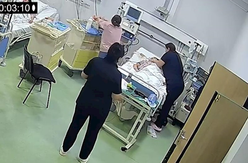 Şirvanda ürəyi dayanan qadın 45 dəqiqə sonra həyata qaytarıldı – Video