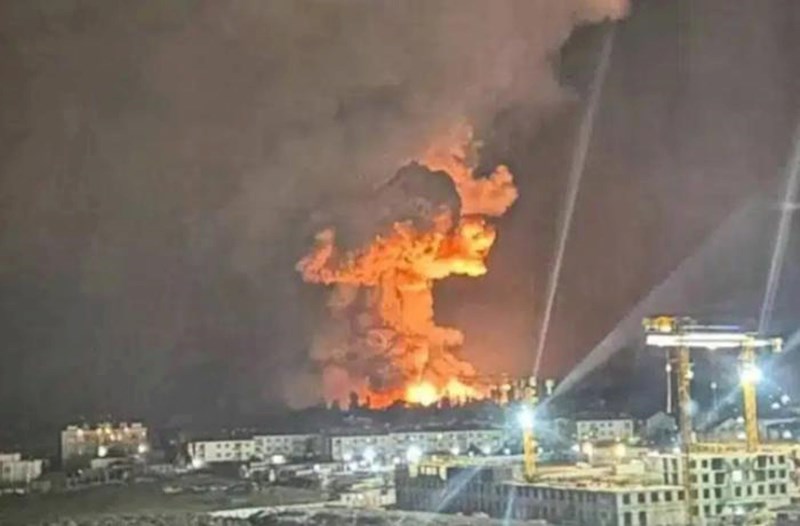 Ukraynanın hücumdan sonra Qazaxıstan 480 min ton neft itirib