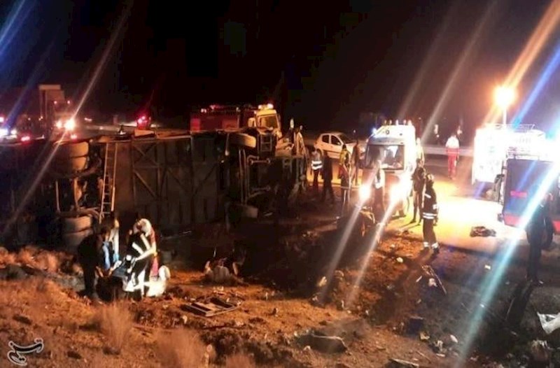 İranda avtobus aşdı – 13 nəfər öldü