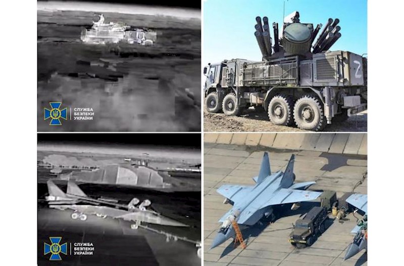 Ukrayna Rusiyanın yüz milyonlarla dollarlıq texnikasını sıradan çıxardı – Fotolar