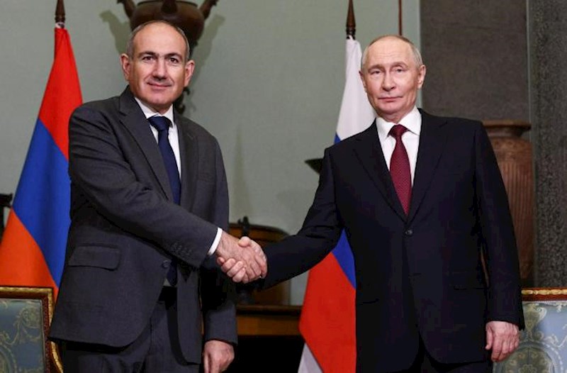 Paşinyan Putinə sülh prosesində dəstəyinə görə təşəkkür etdi