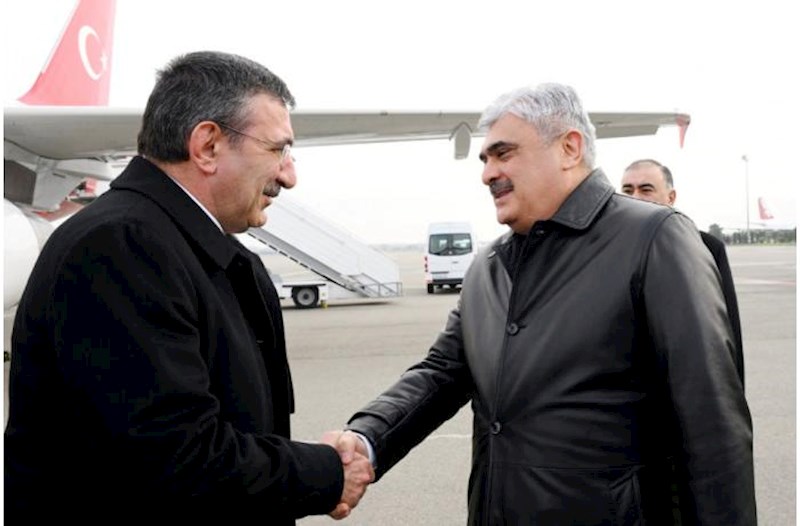 Cevdet Yılmaz Azərbaycana gəldi – Fotolar