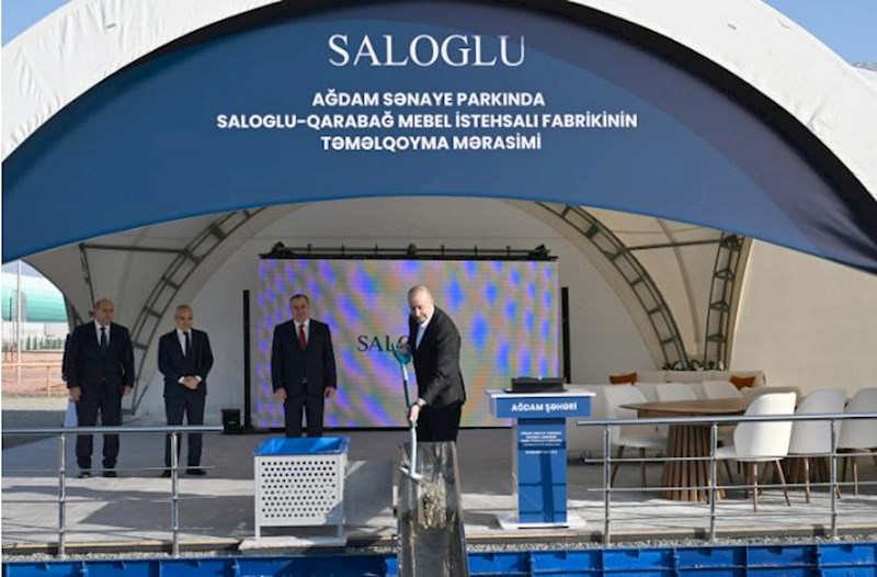 İlham Əliyev “Saloğlu Qarabağ” MMC-nin təməlini qoydu – Fotolar